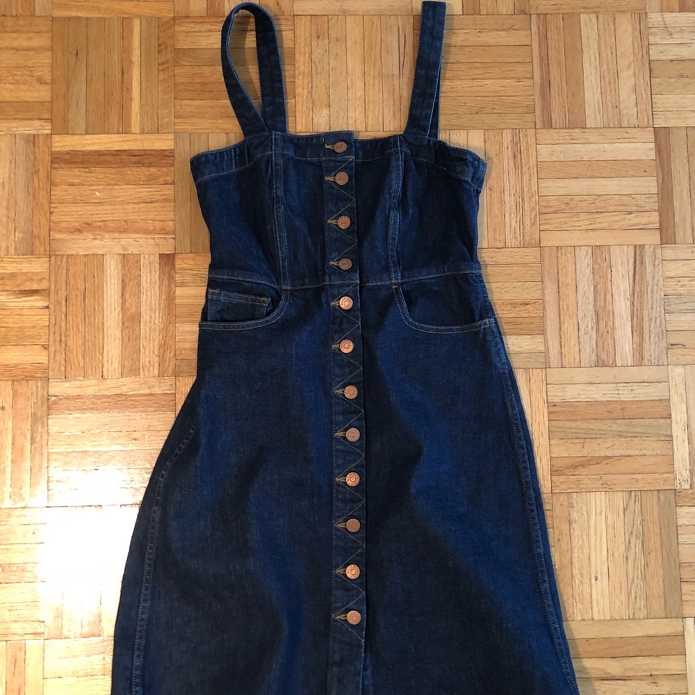 Madewell Denim Button Down Dress